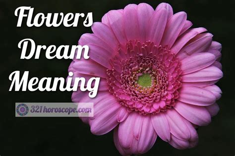 Flowers Dream Meaning