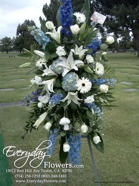 What Color Flowers For Male Funeral