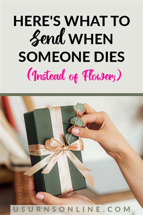 What to Send Instead of Flowers for a Death